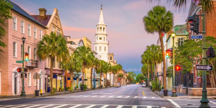 historic buildings in Charleston South Carolina